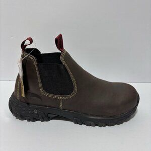 Avenger Women’s Flight Romeo Brown Leather Boots, Size 7 Wide